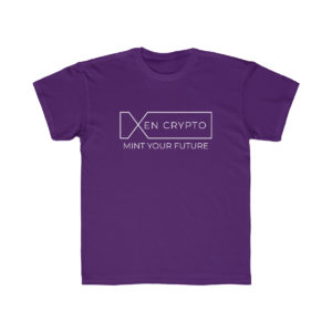 Kids Xen Crypto Mint Your Future™ V2 Signature Tee