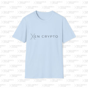 Xen Crypto Horizontal Logo Signature Tee