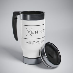 Xen Crypto Mint Your Future™ Stainless Steel Travel Mug