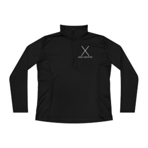 Ladies Xen Crypto Premium Quarter-Zip Pullover